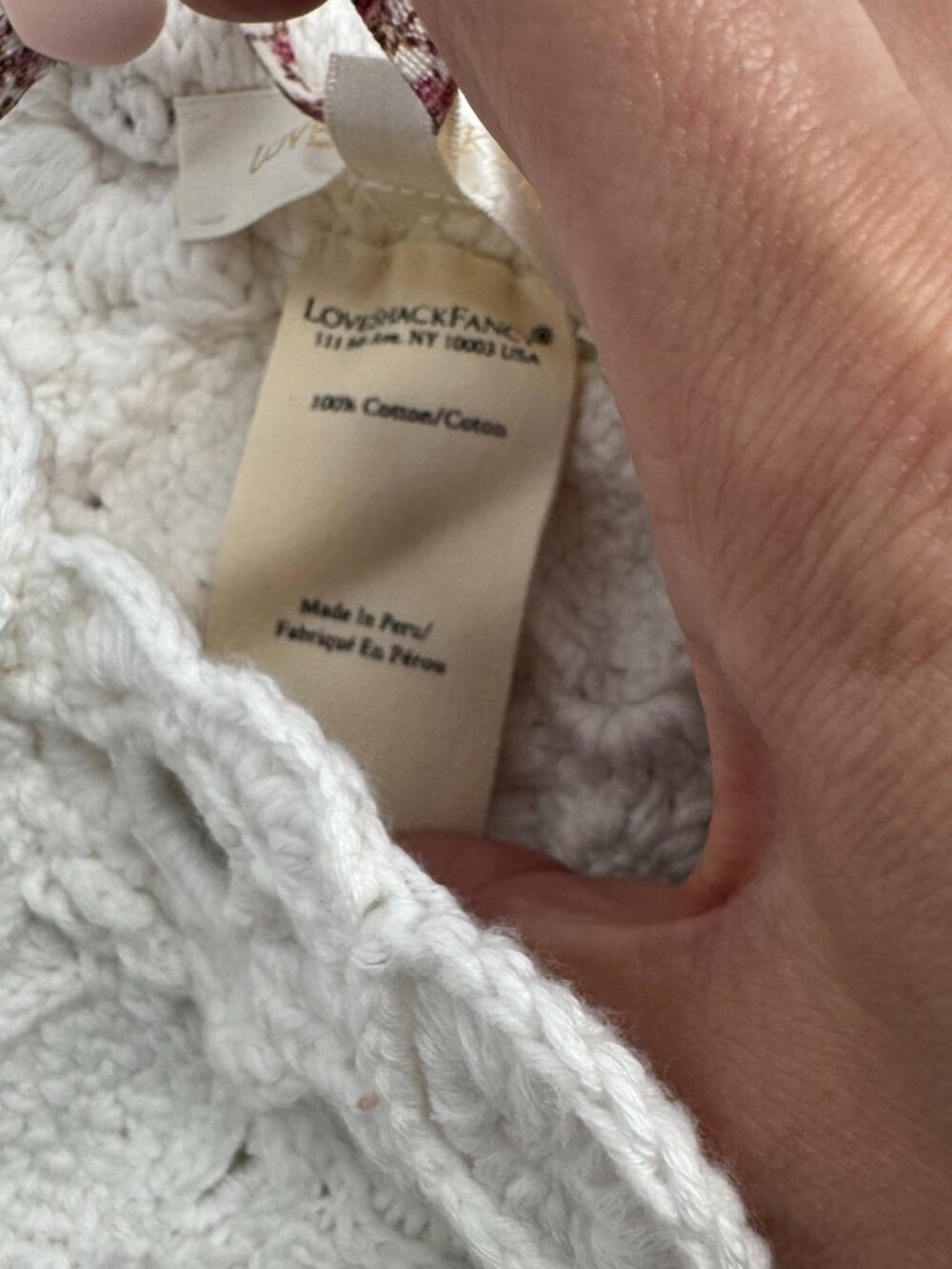 LoveShackFancy Ostelle Crochet Embellished Bikini Set - Size S/L Mixed NWT - Picture 10 of 13